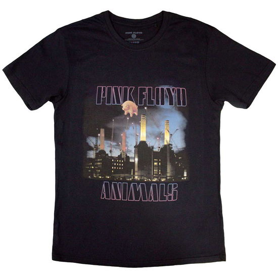 Cover for Pink Floyd · Pink Floyd Unisex T-Shirt: Animals Contsruction (T-shirt) [size S] (2024)