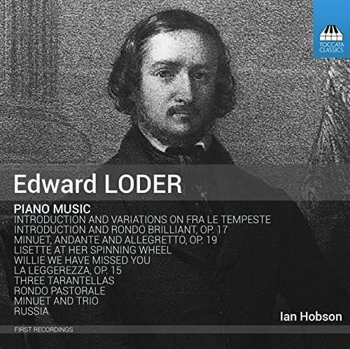 Cover for Loder / Hobson,ian · Piano Music (CD) (2015)