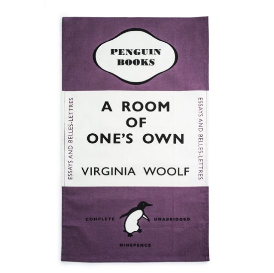 Cover for Virginia Woolf · A Room of Ones Own Tea Towel Purple - Penguin Tea Towel (N/A) (2016)