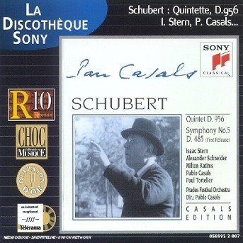 Cover for F. Schubert · Quintet Op.163 Sym. No.5 (CD) (2000)