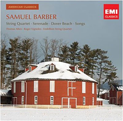 Cover for Samuel Barber · Samuel Barber: Vocal and Cham (CD) (2009)