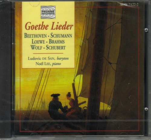 Cover for Beethoven / Schumann / Loewe / Brahms / Schubert · Goethe Lieder (CD) (1999)