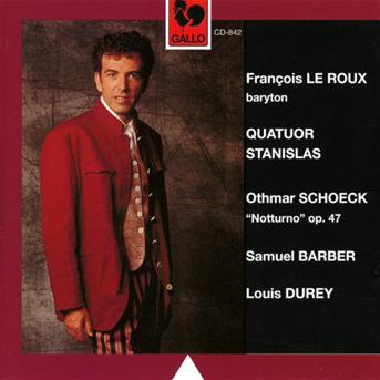 Cover for Ensemble Stanisla François Le Roux · Notturno Op. 47 (CD) (2006)