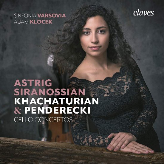 Cover for Astrig Siranossian Sinfonia V · Khachaturian  Penderecki Cell (CD) [Digipak] (2018)