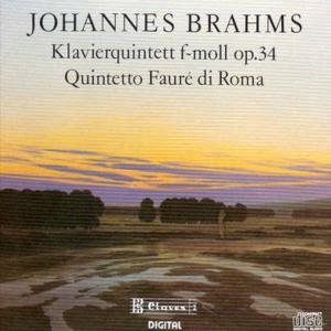 Klavierquintette - Brahms J. - Musikk - CLAVES - 7619931870229 - 8. november 2019