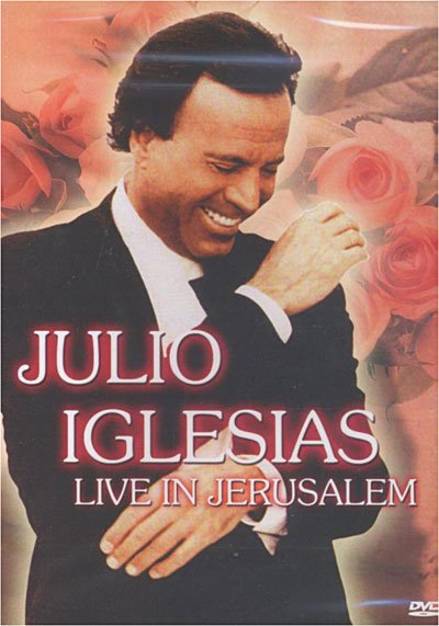 Cover for Julio Iglesias · Live in Jerusalem (DVD) (2014)