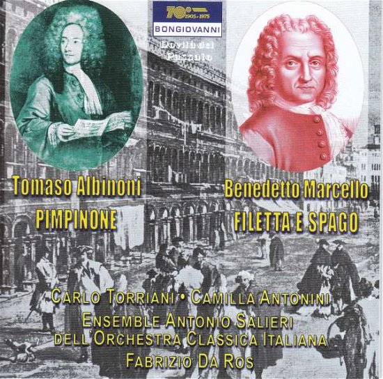 Cover for Albinoni / Antonini / Da Ros · Pimpinone - Filetta E Spago (CD) (2021)