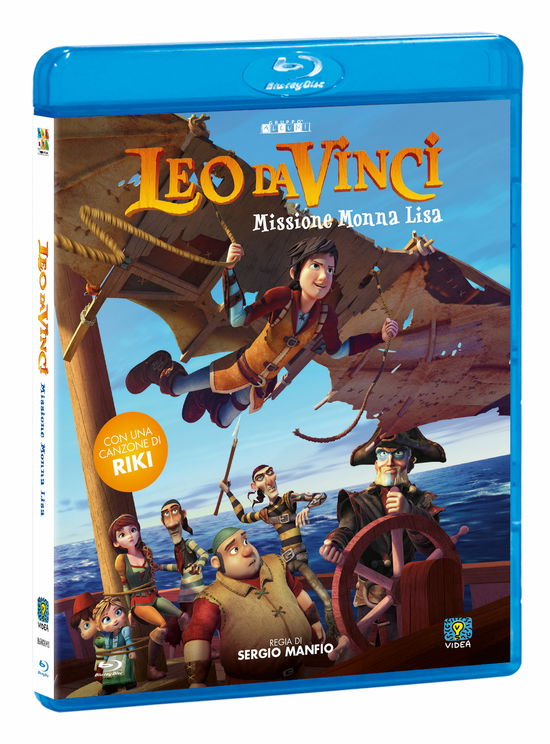 Cover for Animazione · Leo Da Vinci - Missione Monna Lisa (Blu-ray) (2018)