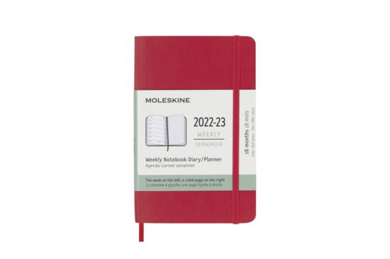 Moleskine 2023 18month Weekly Pocket Sof - Moleskine - Outro - MOLESKINE - 8056598851229 - 17 de março de 2022