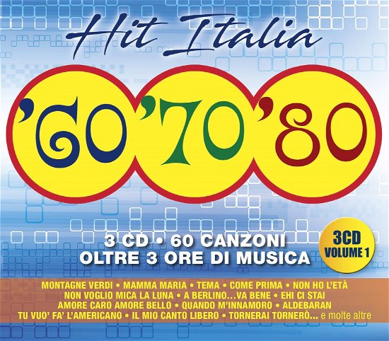 Hit Italia 60,70,80 Vol.1 - Compilation - Muziek - Dvm - 8059973196229 - 1 mei 2017