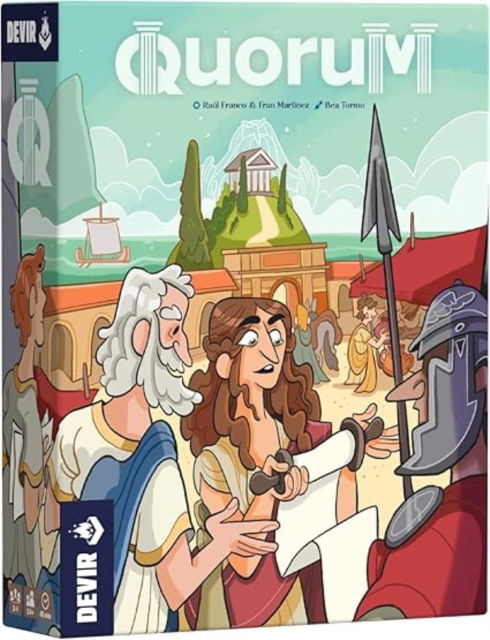 Cover for Quorum New Avail. March Boardgames · Quorum (GAME) (2025)