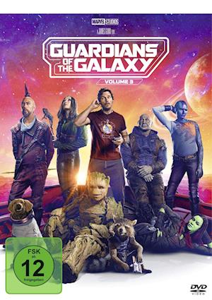 Cover for Guardians of the Galaxy Vol. 3 (DVD) (2023)