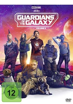 Cover for Guardians of the Galaxy Vol. 3 (DVD) (2023)