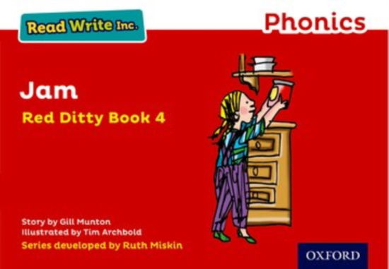 Cover for Gill Munton · Read Write Inc. Phonics: Jam (Red Ditty Book 4) - Read Write Inc. Phonics (Taschenbuch) (2023)