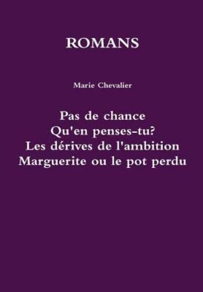 Cover for Marie Chevalier · ROMANS tome 2 (Gebundenes Buch) (2019)