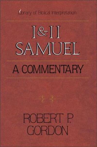 Cover for Robert P. Gordon · 1 and 2 Samuel: A Commentary (Paperback Book) (1999)