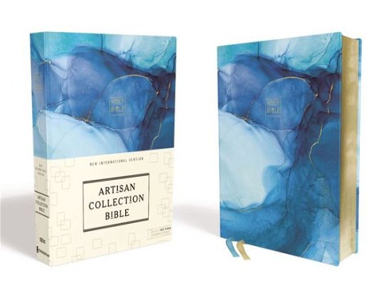 Cover for Zondervan Zondervan · NIV, Artisan Collection Bible, Cloth over Board, Blue, Art Gilded Edges, Red Letter, Comfort Print (Gebundenes Buch) (2020)