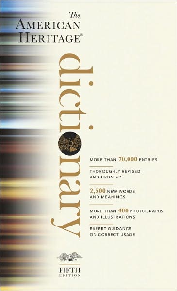 Cover for Houghton Mifflin Company · The American Heritage Dictionary: Fifth Edition (Paperback Book) [Revised edition] (2012)