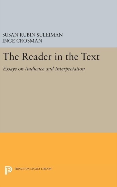 The Reader in the Text: Essays on Audience and Interpretation - Princeton Legacy Library (Hardcover Book) (2016)