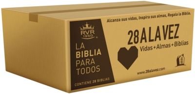 Cover for RVR 1960- Reina Valera 1960 RVR 1960- Reina Valera 1960 · RVR60-Santa Biblia - Edicion economica / Paquete de 28 (Pocketbok) (2017)