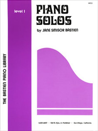 Cover for Jane Bastien · Piano Solos Level 1 - the Bastien Piano Library (Paperback Book) (2019)