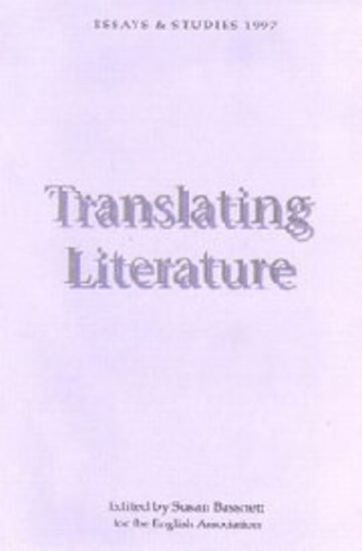 Cover for Susan Bassnett · Translating Literature - Essays and Studies (Gebundenes Buch) (1997)