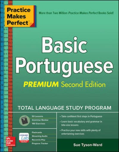 Cover for Sue Tyson-Ward · Practice Makes Perfect: Basic Portuguese, Premium Second Edition (Taschenbuch) (2019)