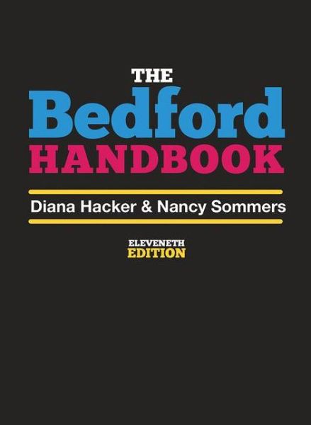 Cover for Diana Hacker · The Bedford Handbook (Paperback Book) [11st ed. 2020 edition] (2019)