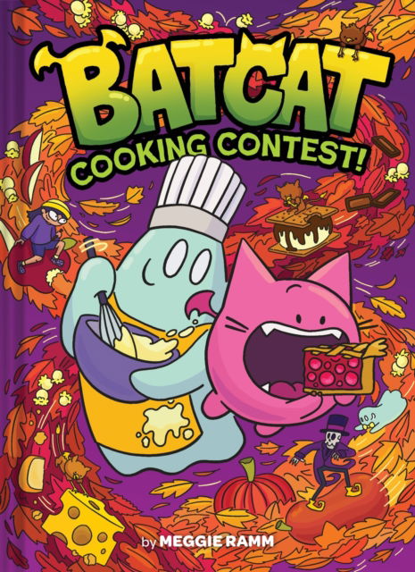 Cover for Meggie Ramm · Cooking Contest! (Batcat Book #3): A Graphic Novel - Batcat (Hardcover Book) (2025)