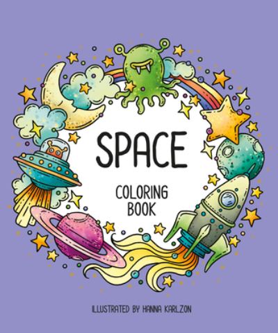 Cover for Hanna Karlzon · Space: Coloring Book (Paperback Book) (2023)