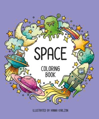 Cover for Hanna Karlzon · Space: Coloring Book (Paperback Bog) (2023)