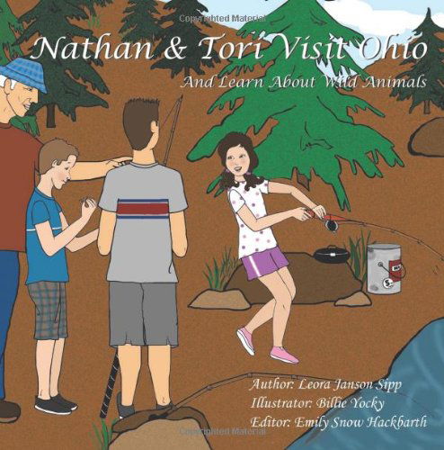 Cover for Leora Janson Sipp · Nathan &amp; Tori Visit Ohio: and Learn About Wild Animals (Paperback Book) (2012)