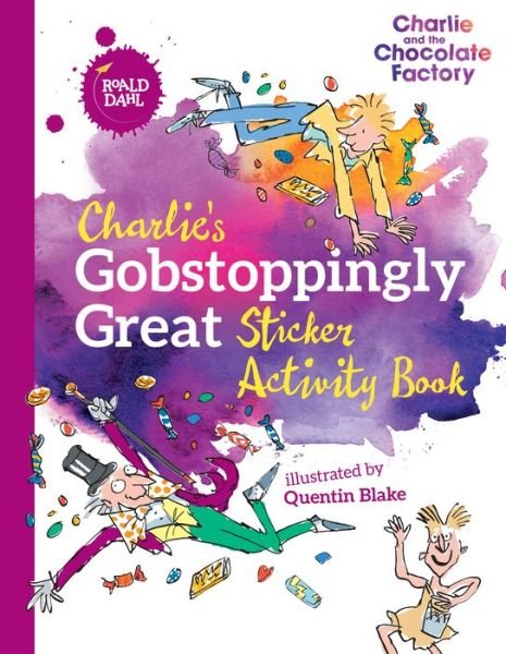Cover for Roald Dahl · Charlie's Gobstoppingly Great Sticker Activity Book (Paperback Book) (2023)