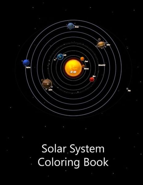 Cover for Lazaros' Blank Books · Solar System Coloring Book (Paperback Book) (2016)