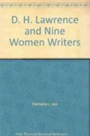 Cover for Leo Hamalian · D. H. Lawrence and Nine Women Writers (Hardcover Book) (1996)