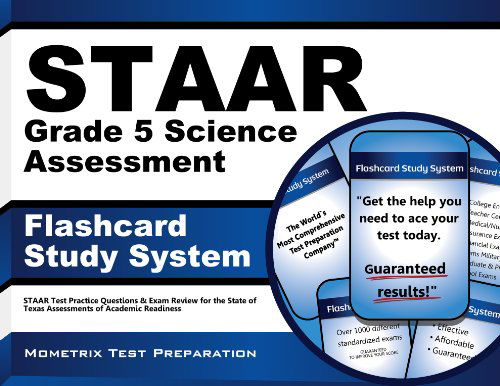 Cover for Staar Exam Secrets Test Prep Team · Staar Grade 5 Science Assessment Flashcard Study System: Staar Test Practice Questions &amp; Exam Review for the State of Texas Assessments of Academic Readiness (Cards) (Paperback Book) [Crds edition] (2023)