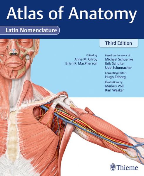 Cover for Anne M Gilroy · Atlas of Anatomy, 3e Latin (Hardcover Book) [3 New edition] (2017)