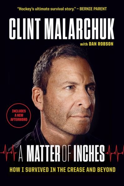 Cover for Clint Malarchuk · A Matter of Inches : How I Survived in the Crease and Beyond (Paperback Book) (2017)