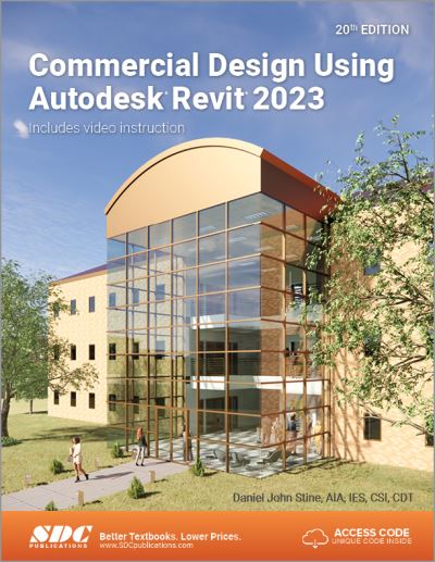 Cover for Daniel John Stine · Commercial Design Using Autodesk Revit 2023 (Paperback Book) (2022)