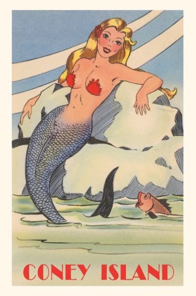 Cover for Found Image Press · Vintage Journal Coney Island Mermaid (Book) (2022)