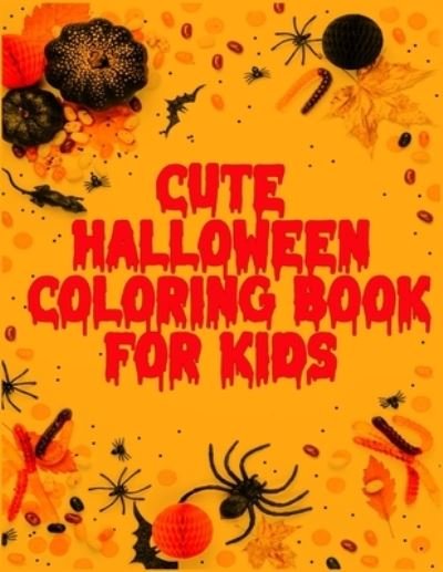 Cover for Masab Coloring Press House · Cute Halloween Coloring Book For Kids (Taschenbuch) (2019)
