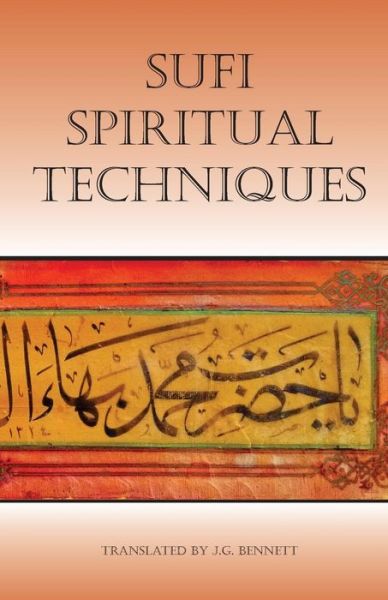 Cover for Rif'at Bey · Sufi Spiritual Techniques (Paperback Book) (2018)