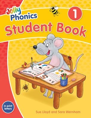 Cover for Sara Wernham · Jolly Phonics Student Book 1: In Print Letters (Paperback Book) [American English edition] (2021)