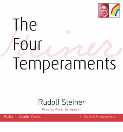 Cover for Rudolf Steiner · The Four Temperaments (Lydbog (CD)) (2009)