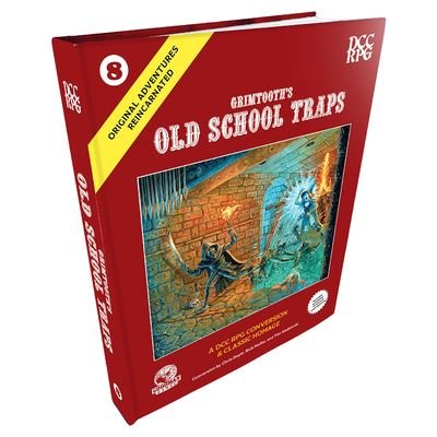 Cover for Chris Doyle · DCC RPG: Original Adventures Reincarnated #8 Grimtooth’s Old School Traps (Hardcover bog) (2024)