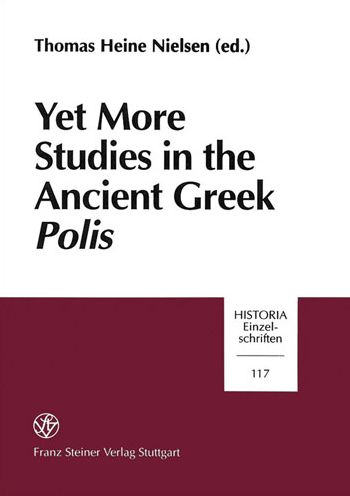 Cover for Thomas Heine Nielsen · Yet More Studies in the Ancient Greek Polis (Paperback Book) (1997)