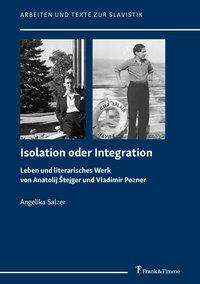 Cover for Salzer · Isolation oder Integration (Book)