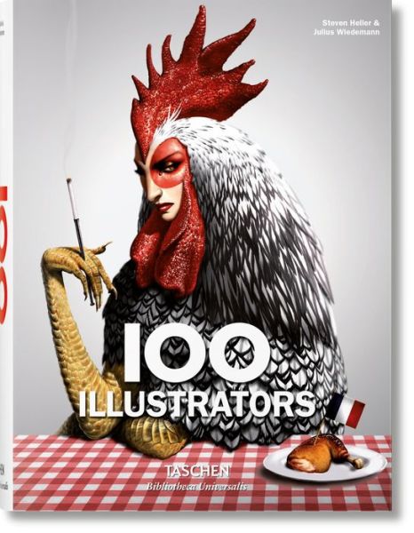 Cover for Steven Heller · 100 Illustrators - Bibliotheca Universalis (Hardcover Book) [Multilingual edition] (2017)