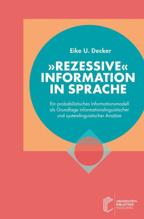 Cover for Decker · &quot;Rezessive&quot; Information in Sprac (Bok)