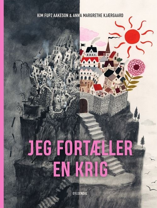 Cover for Anna Margrethe Kjærgaard; Kim Fupz Aakeson · Jeg fortæller en krig (Bound Book) [1º edição] (2024)